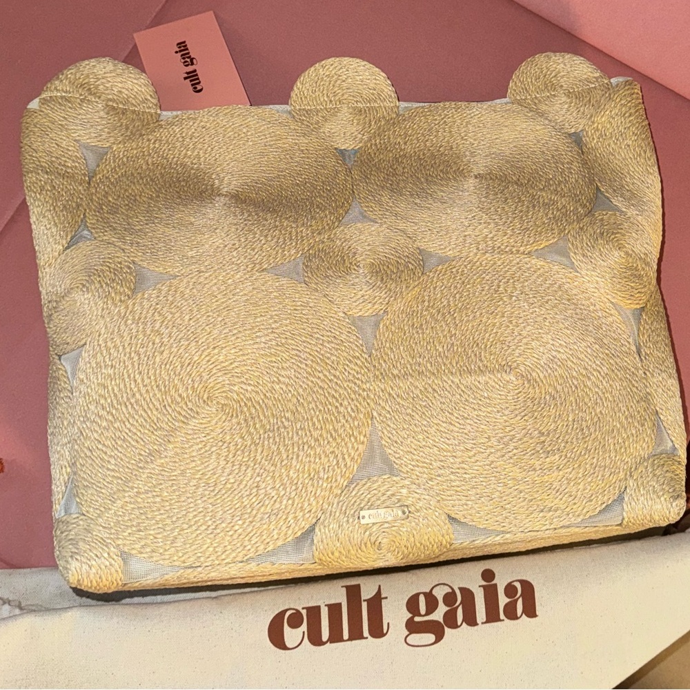 Cult Gaia Brynn Clutch | Natural NWT - Picture 9 of 9
